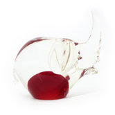 Seguso Family Elephant Murano Handblown Paperweight