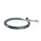 The Siriporn Artisan Cubic Pastels Jasper Beaded Bracelet