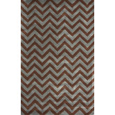 Magnifique Chevron Brown Rug