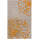 Gradient Floralina Yellow Rug