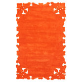 Posh Orange Rug