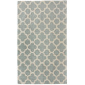 Chelsea Neid Moroccan Trellis Blue Rug
