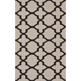 Marbella Moroccan Trellis Cream Kilim Rug