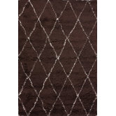 Marbella Moroccan Shag Brown Kilim Rug