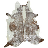 Natura Metallic Cow Hide Rug