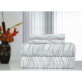 Heavy Weight Metro Printed Flannel Sheet Set