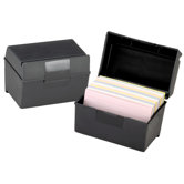 3" x 5" Oxford Index Card Box