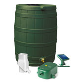 Rain Wizard 50 Gallon Rain Barrel Set