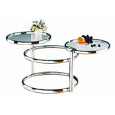 Couchtisch "Onni" in Chrom