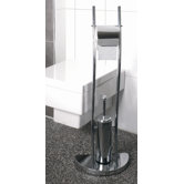 WC-Garnitur "Concret" in Chrom