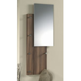 Wandgarderobe "PAXI 2" in Nussbaum Nachbildung