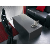 Couchtisch in Grau hochglanz lackiert