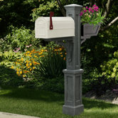 Westbrook Plus Mailbox Post