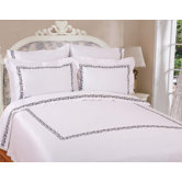 Bordeaux Sheet Set in Chocolate Brown