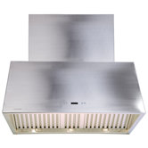 Stainless Steel 42" x 24" Wall Mount Range Hood with1200 CFM