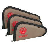 Ruger Embroidered Handgun Case in Tan / Black