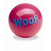Orbee-Tuff Woof Ball Dog Toy in Pink