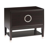 Modern Glamour Mansfield 1 Drawer Nightstand