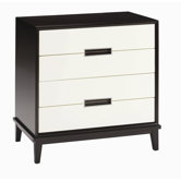 Modern Glamour Devon 2 Drawer Nightstand
