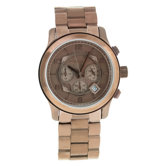 Women's Runway Watch with Brown Chronograph Dial
