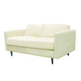 Domicile Studio Leather Loveseat