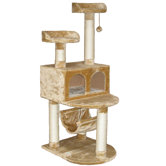 54" Faux Fur Cat Tree
