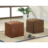 Leather Cube