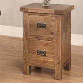 Brooklyn 2 Drawers Bedside Table