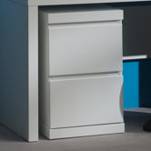 Schreibtisch-Container "Lara" mit 2 Schubladen