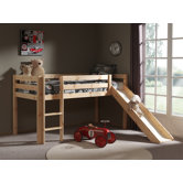 Spielbett "Pino" mit Rutsche