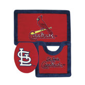 St. Louis Cardinals 3 Piece Bath Rugs