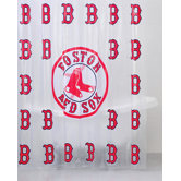 MLB PVC Shower Curtain