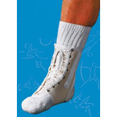 Lace-Up Canvas Ankle Splint