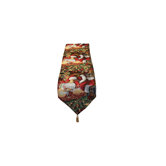 Seasonal Santa Claus Design Table Runner