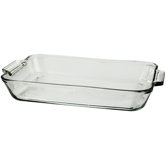 5 Qt. Oven Basics Clear Glass Baking Dish (Set of 3)