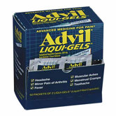 Advil Liqui-Gels, White (50 Packs Per Box)
