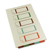 Speedex Side Tab TOC Divider
