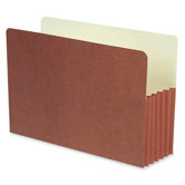 Red Fibre Expanding Pocket (25 Per Pack)