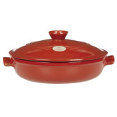 Flame Top 3 1/4-Qt. Round Braiser with Lid