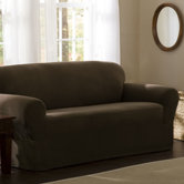Reeves Stretch One Piece Loveseat Slipcover