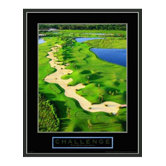 Motivational Framed Challenge Print - 28" x 22"