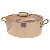 M'heritage Cuprinox Stock Pot with Lid