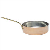 M'heritage Cuprinox 3.2-qt. Saute Pan with Lid