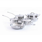 M'Cook 5-Ply Stainless Steel 9-Piece Cookware Set