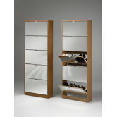 Escape Shoe Cabinet with Mirror Door