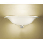 Caorlina Wall Light in Sand Blasted White