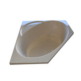 48" x 48" Air Massage Corner Bath Tub