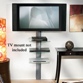 3-Shelf Wall System with Cable Management