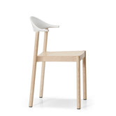 Monza Chair with White Backrest