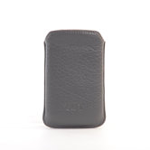Blackberry Bold Slim Leather Pouch with Clip in Gray